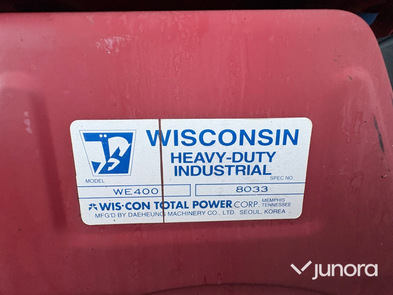 Lövsug – bensindriven, med samlarbehållare