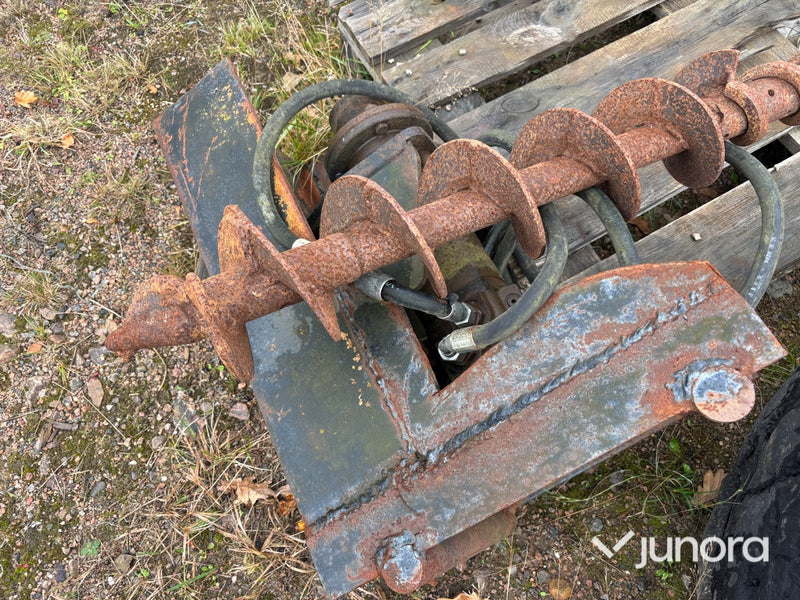 Jordborr S40 med hydraulmotor
