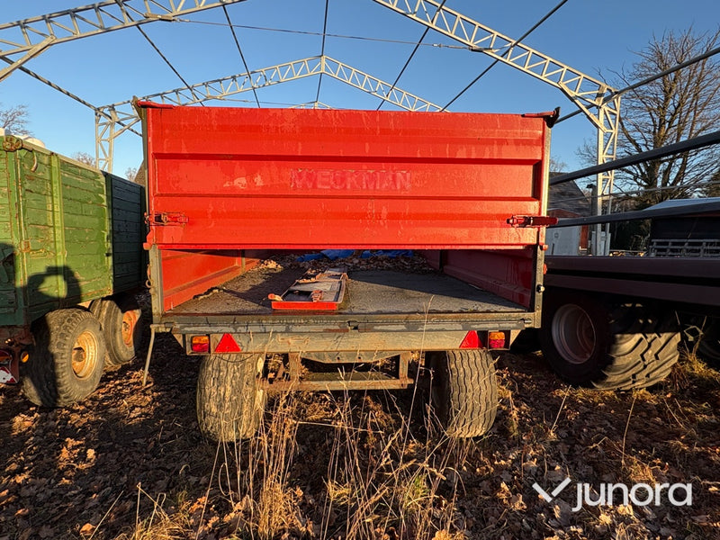 Tippvagn - Weckman, 8,5 ton