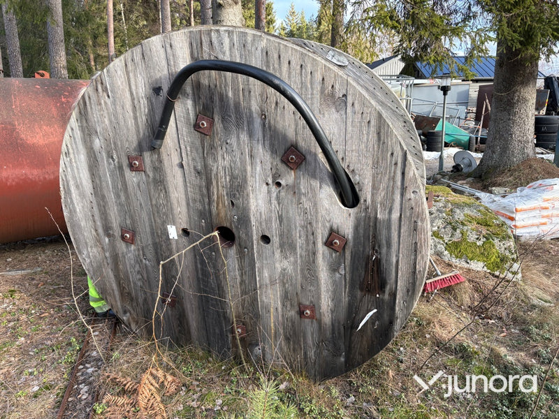 Starkströmskabel - på trumma