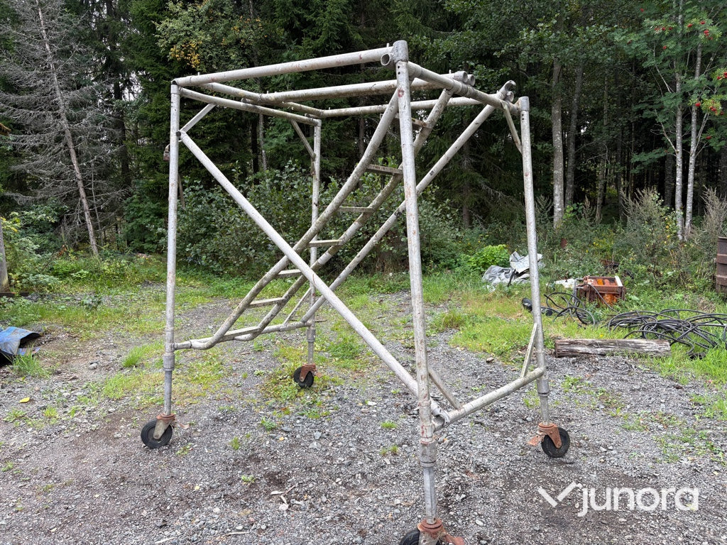 Byggställning på hjul