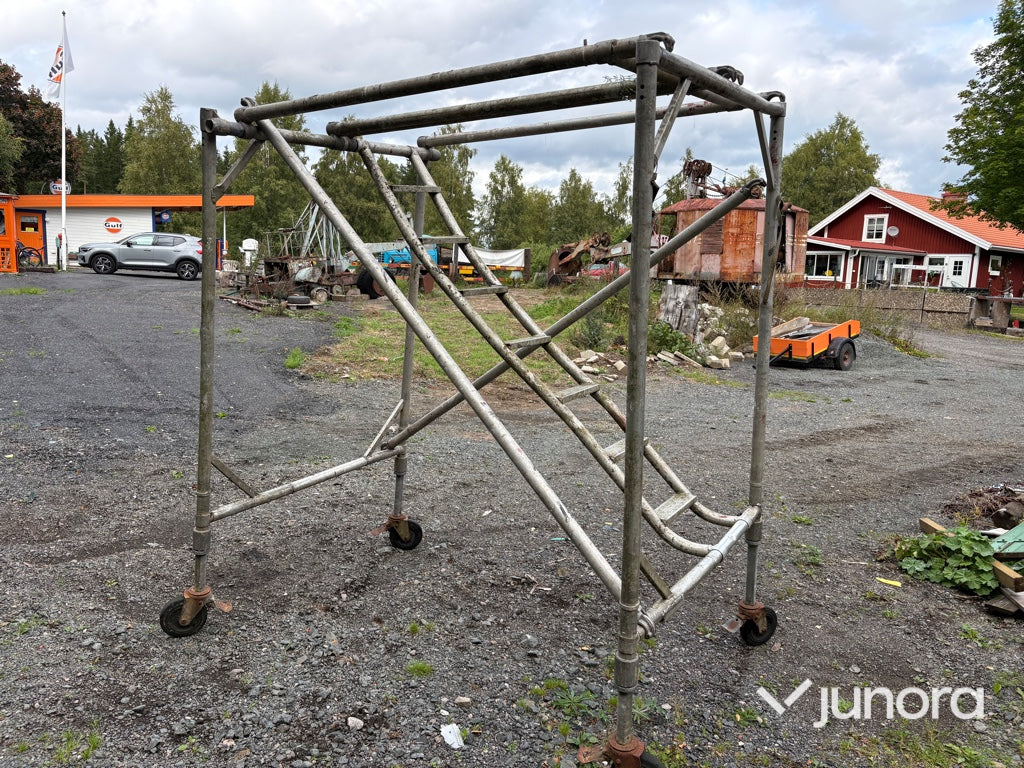 Byggställning på hjul