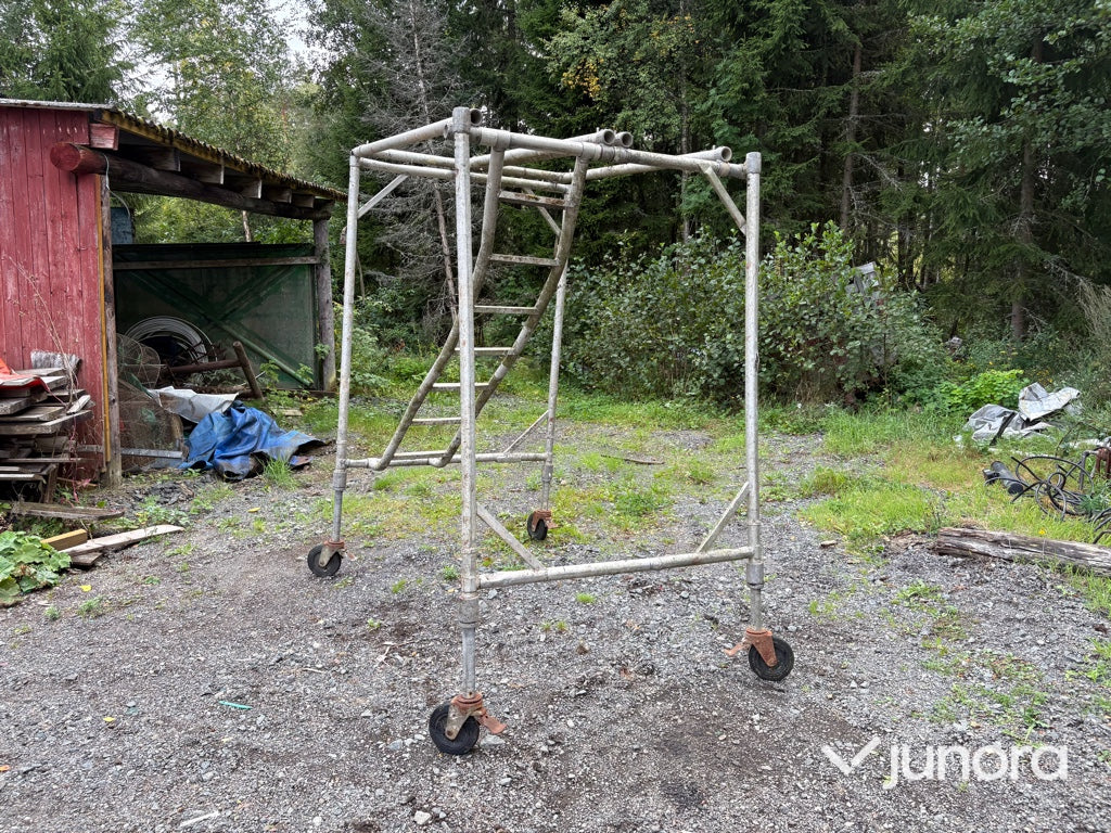 Byggställning på hjul