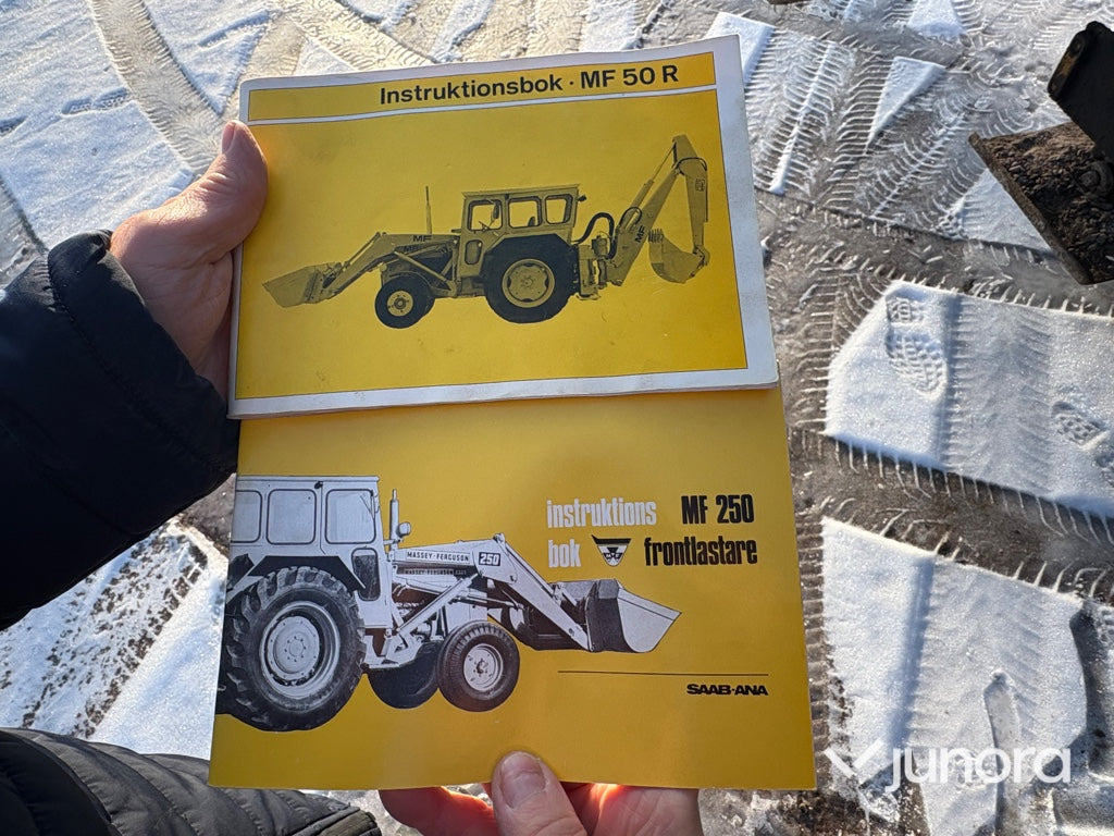 Traktorgrävare - Massey Ferguson MF 50-R