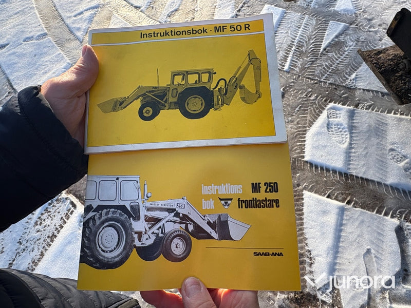Traktorgrävare - Massey Ferguson MF 50-R
