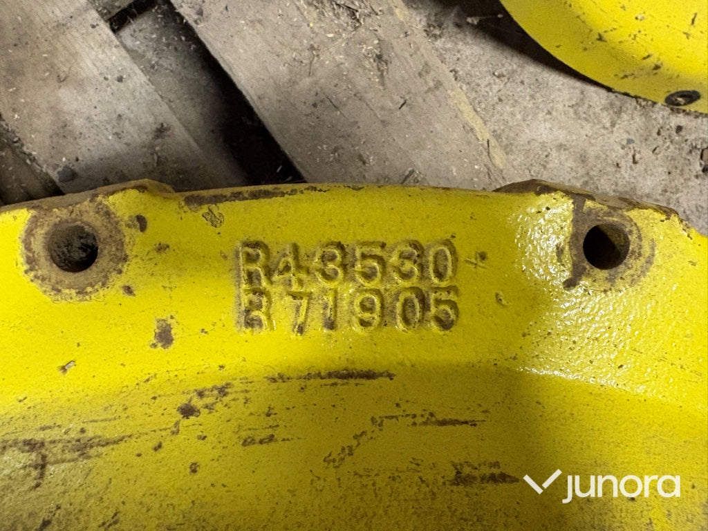 John Deere fälgtallrikar och fälgringar 4 delar Ø 1 000 mm