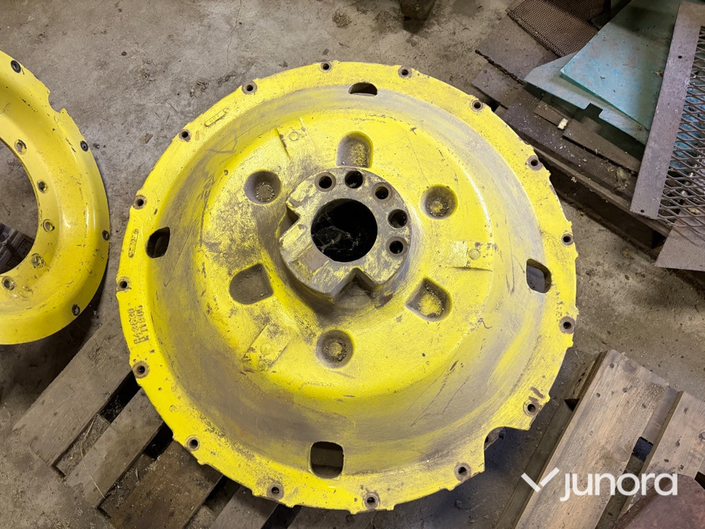John Deere fälgtallrikar och fälgringar 4 delar Ø 1 000 mm