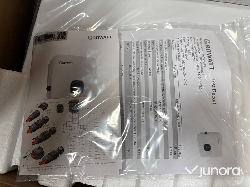 Växelriktare - Growatt, MOD 15KTL3-X