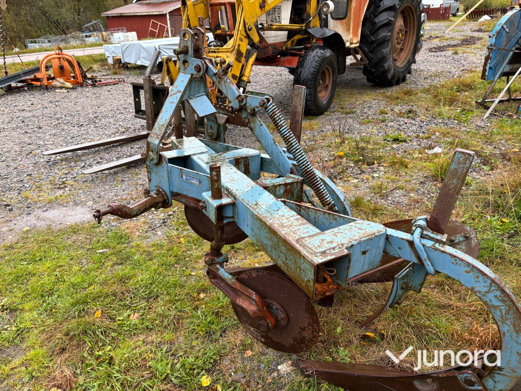 Tvåskärig växelplog