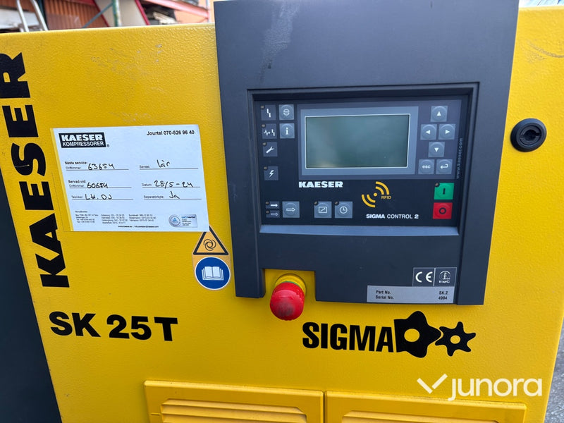 Skruvkompressor – Kaeser, SK 25 T SFC