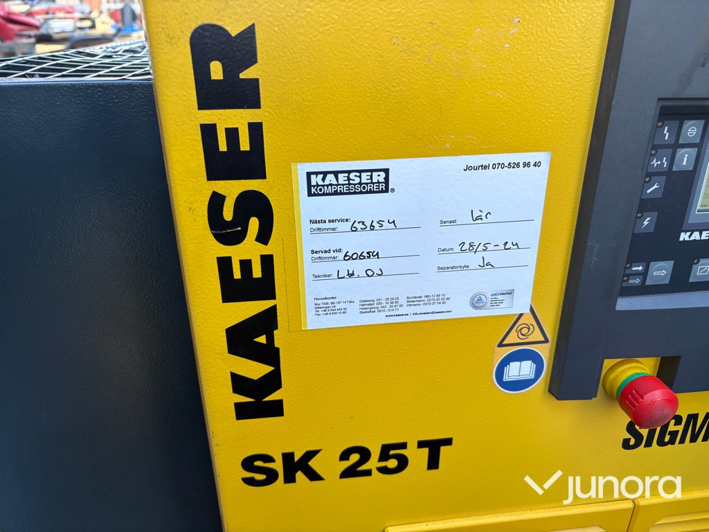 Skruvkompressor - Kaeser, SK 25 T SFC