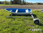 Finnmarks Båt med trailer