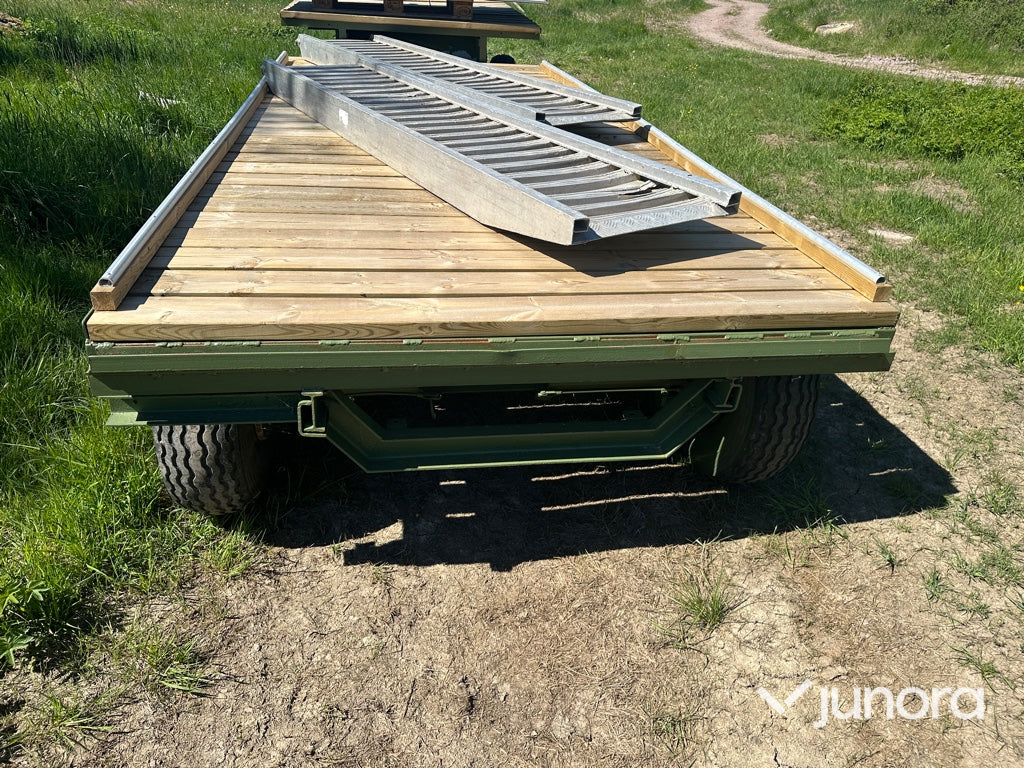 Flakvagn - Aluminiumramper