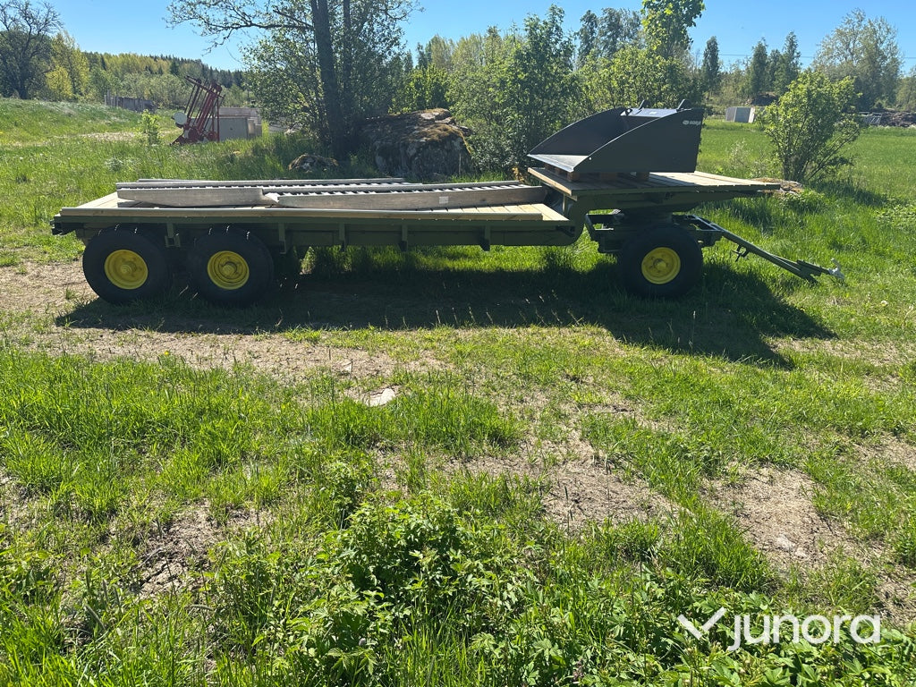 Flakvagn - Aluminiumramper