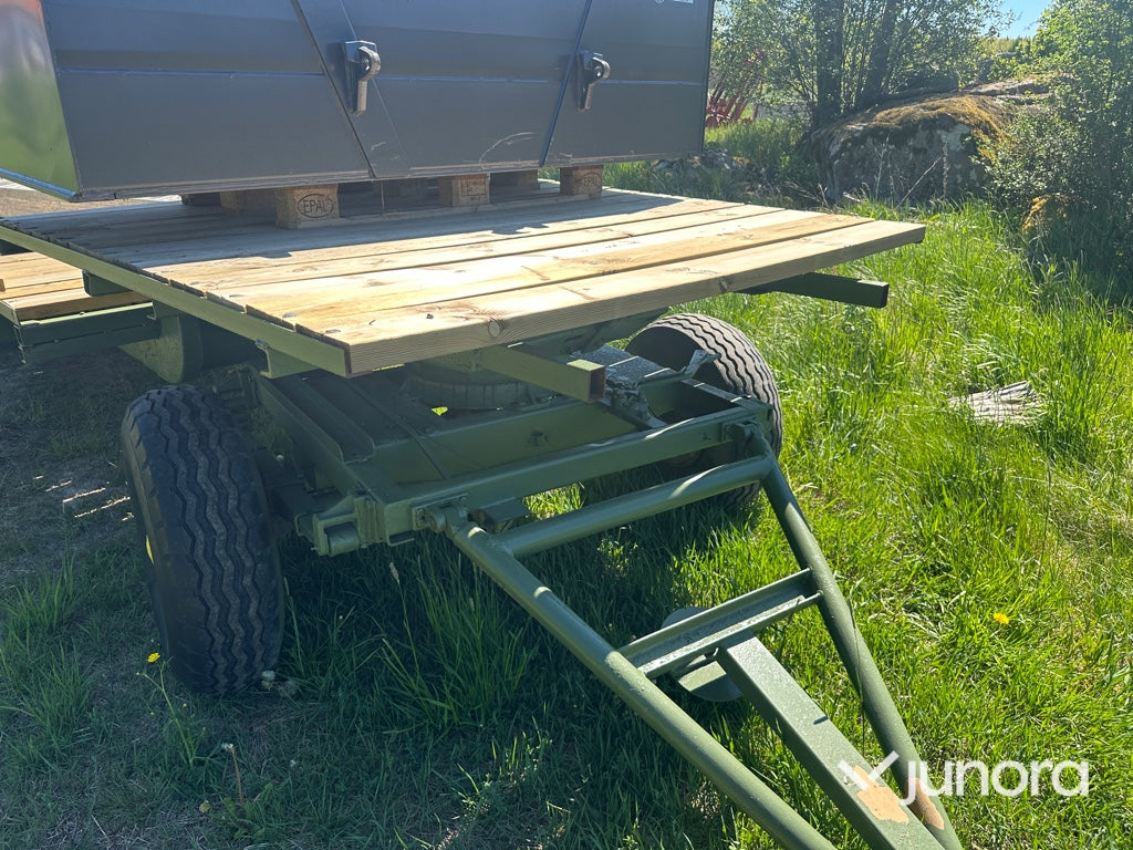Flakvagn - Aluminiumramper