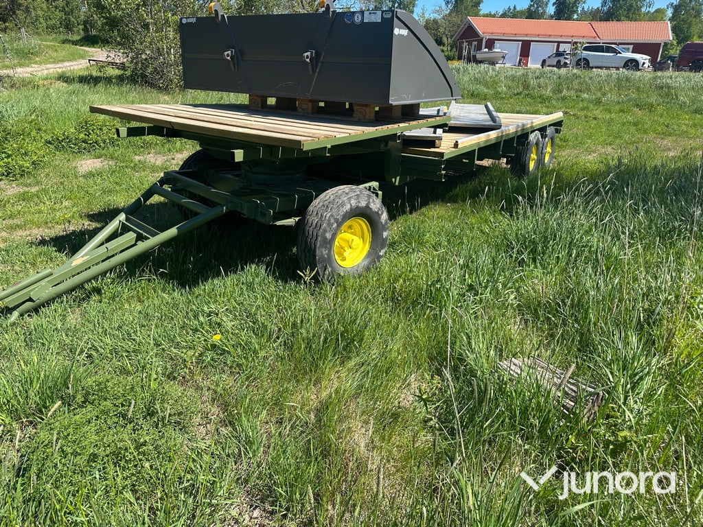 Flakvagn - Aluminiumramper