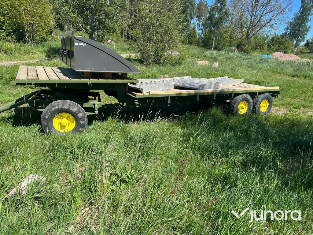 Flakvagn - Aluminiumramper
