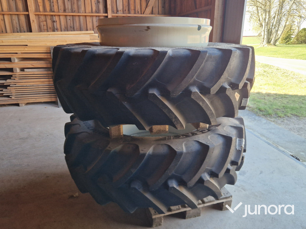 Dubbelmontage - 520/70 R38