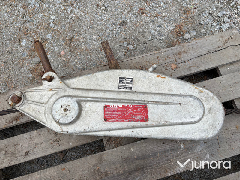 Spakblock Tirfor T. 35