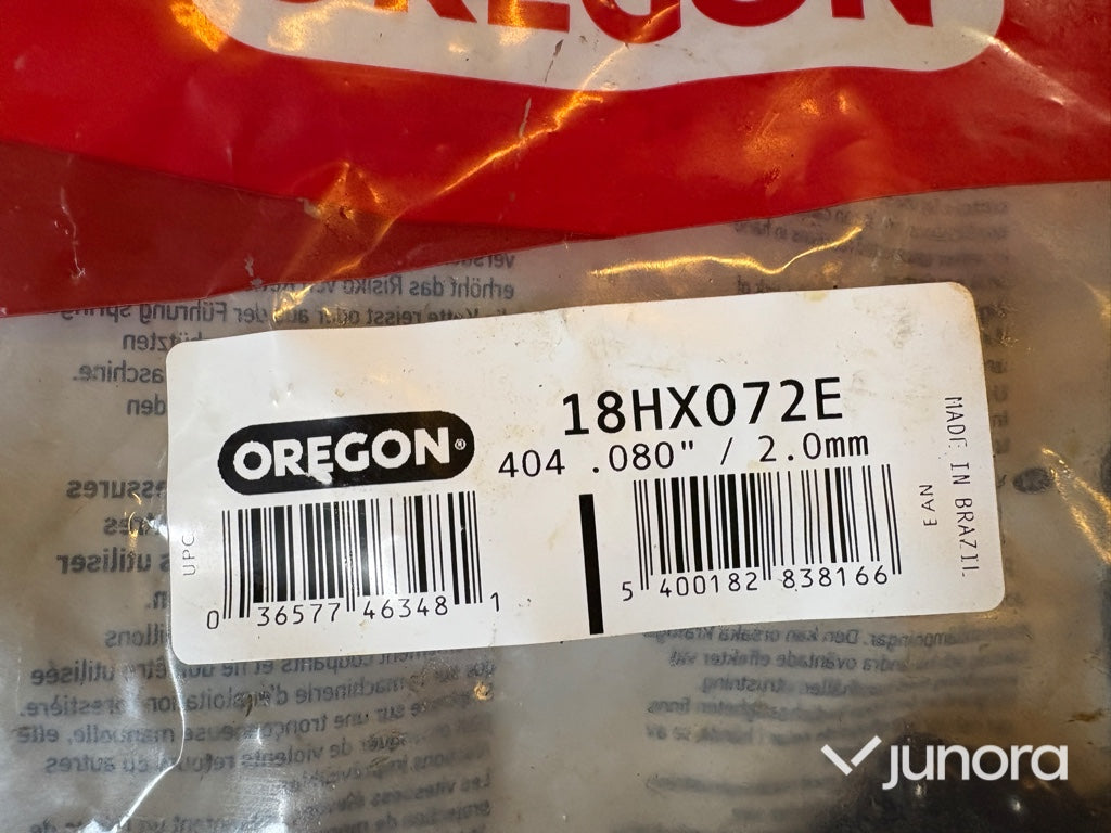 Maskinkedja till skördare - Oregon
