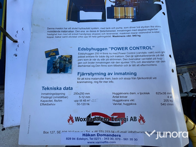 Flishugg - Edsbyhuggen Typ 250H