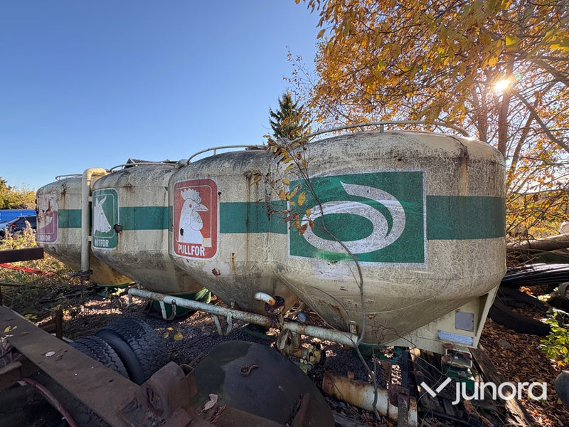 Lastväxlarflak - PULFOR, Med tre tankar