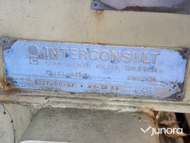 Lastväxlarflak - PULFOR, Med tre tankar