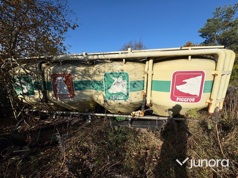 Lastväxlarflak - PULFOR, Med tre tankar