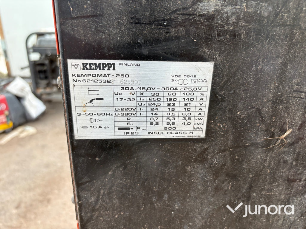 MIG svets - Kemppi Kempomat 250