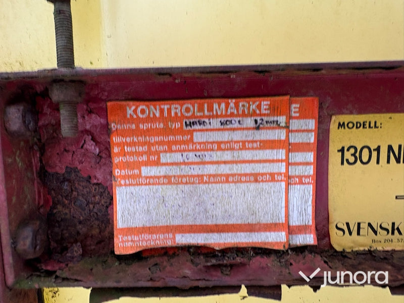 Växtodlingsspruta - Hardi, 1301NK 600 12 SB