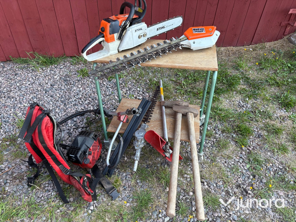 Motorsåg, Röjsåg, Häcksax - Stihl, Jonsered