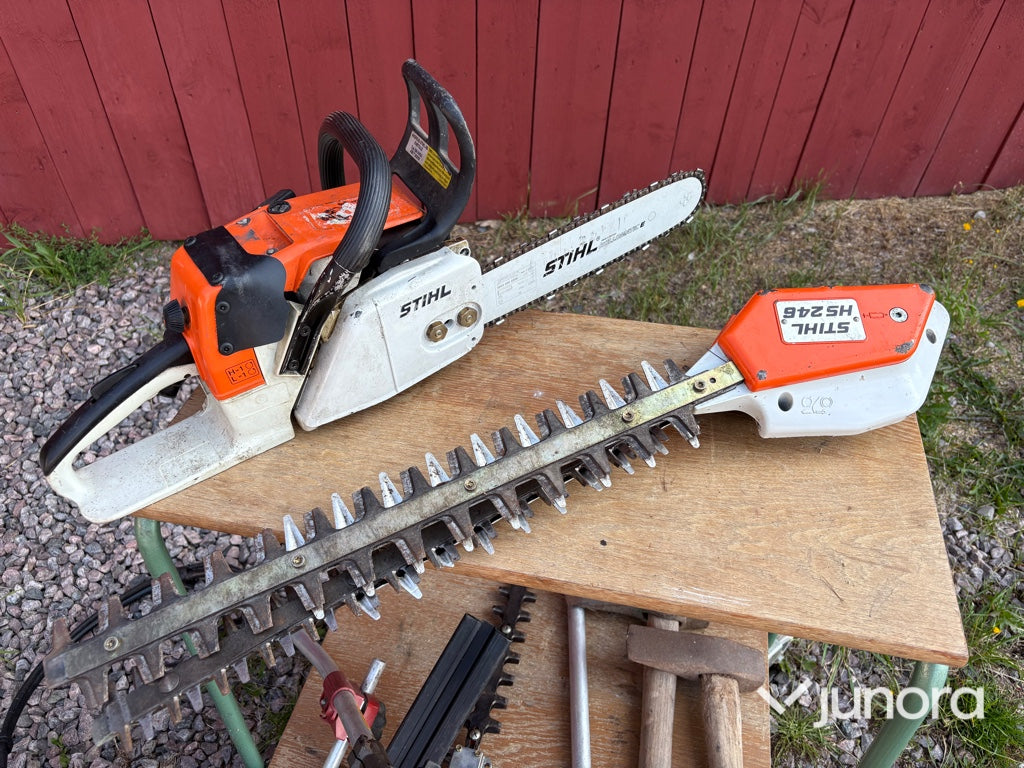 Motorsåg, Röjsåg, Häcksax - Stihl, Jonsered