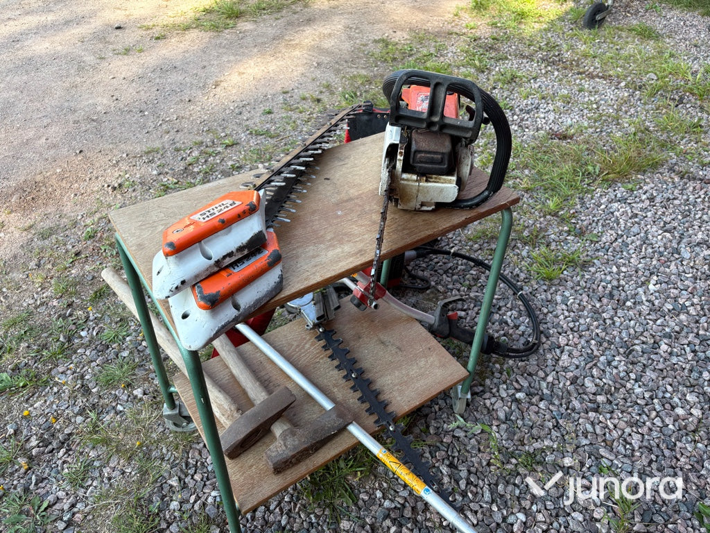 Motorsåg, Röjsåg, Häcksax - Stihl, Jonsered