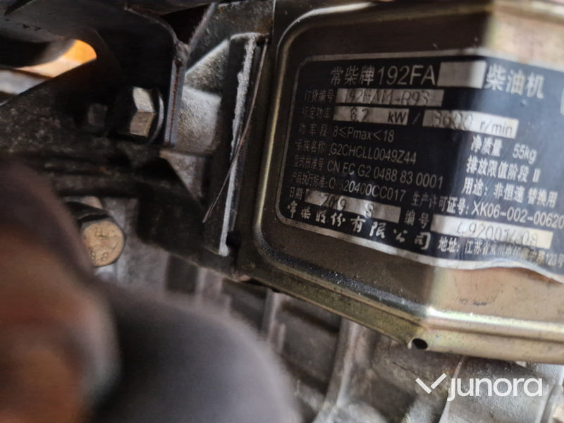 Minidumper – Nicosail 192FA, höglyftande (2019)