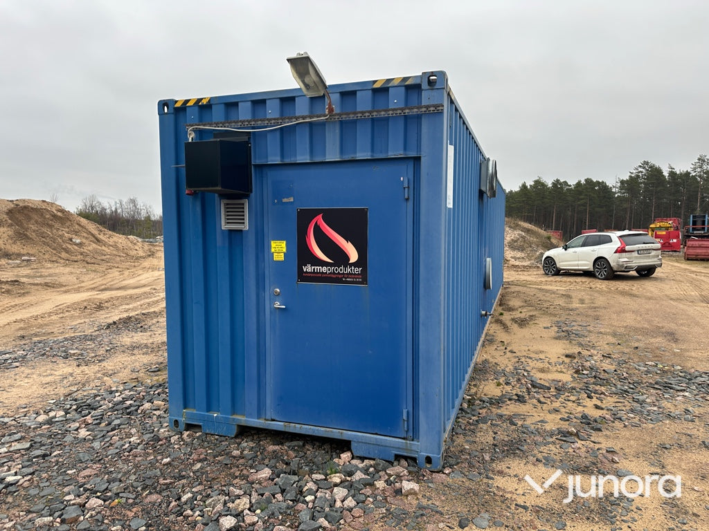 Pelletspanna + Container - Dalessandro Termomeccanica, GS 130