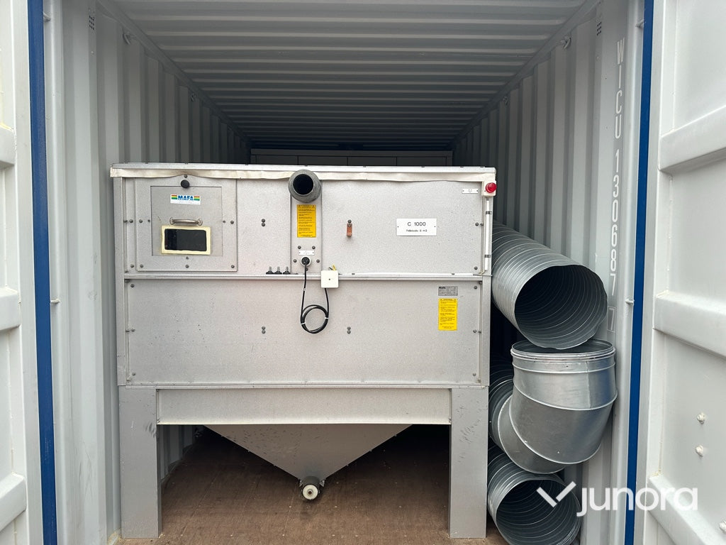 Pelletspanna + Container - Dalessandro Termomeccanica, GS 130