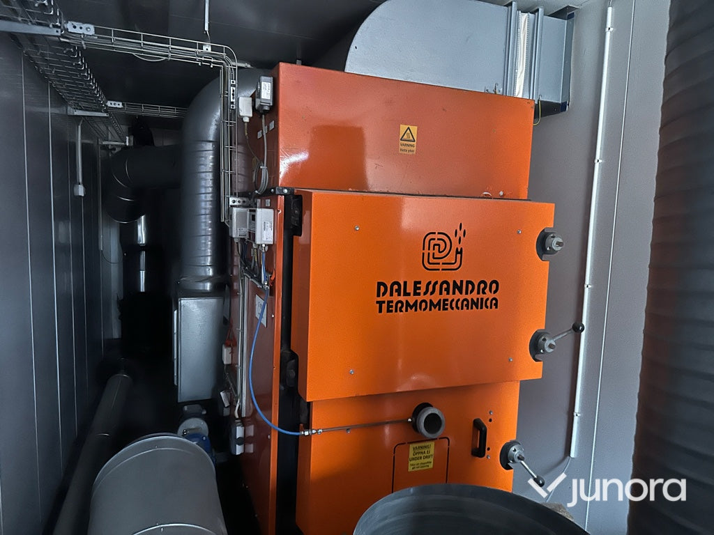 Pelletspanna + Container - Dalessandro Termomeccanica, GS 130