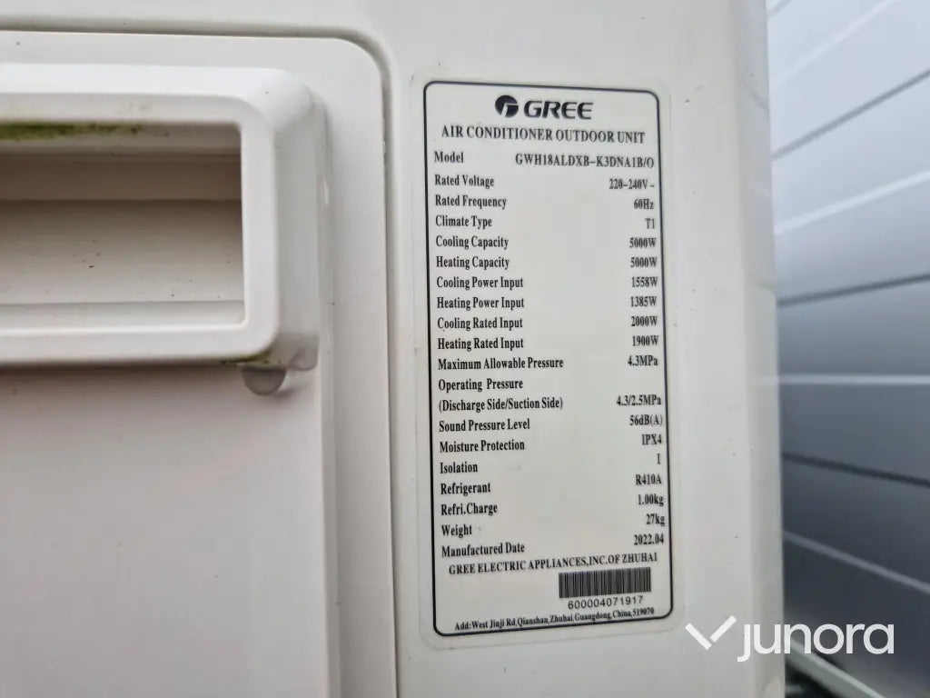 Värmepump - Gree Amber, Luft luft