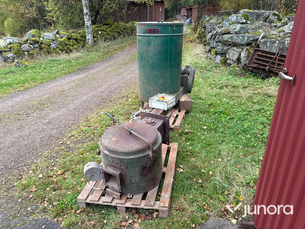 Flispanna stoker Ånga & Värme