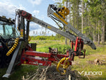 Stegmatare med kran och vinsch