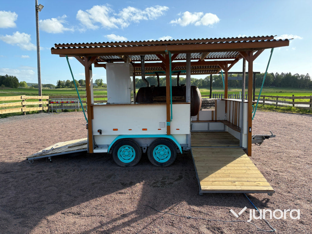 Unik Grillvagn med Kyl/Frys