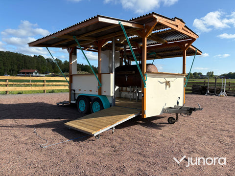 Unik Grillvagn med Kyl/Frys