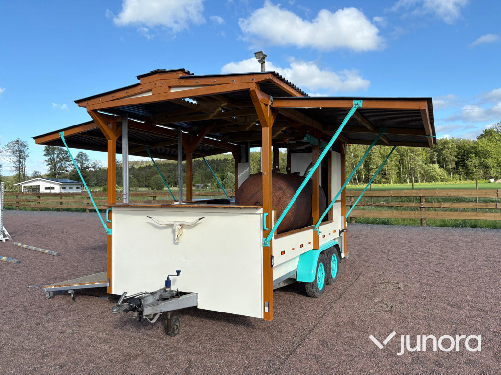 Unik Grillvagn med Kyl/Frys
