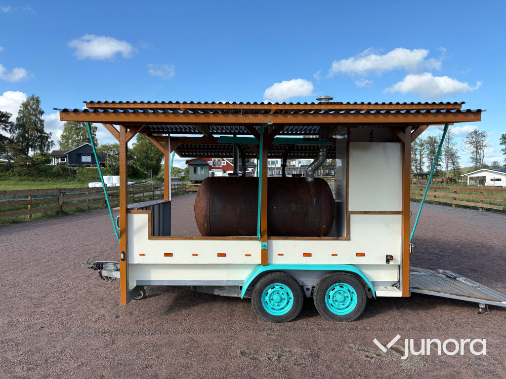 Unik Grillvagn med Kyl/Frys