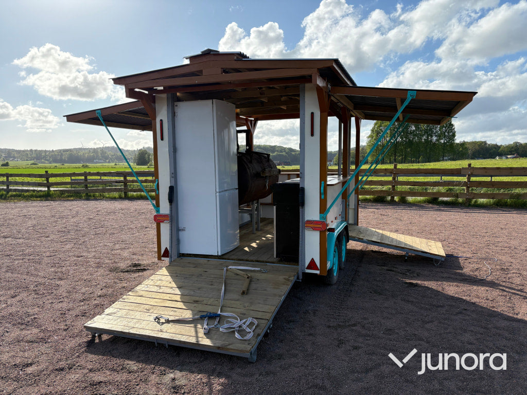 Unik Grillvagn med Kyl/Frys