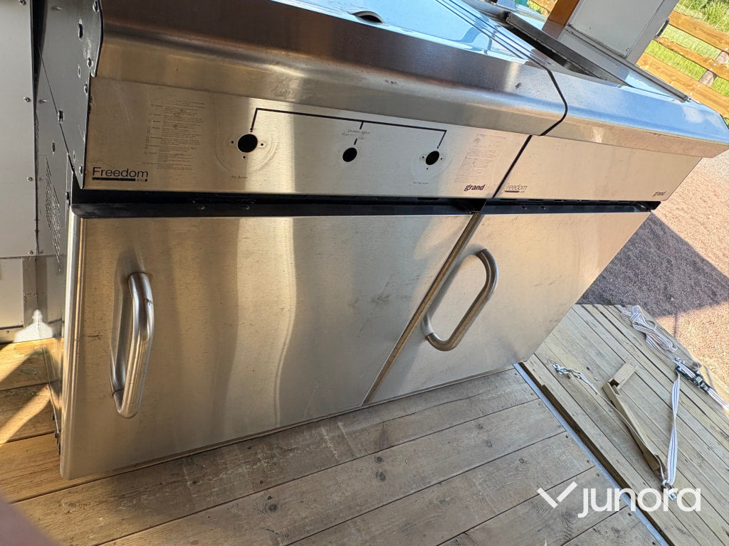 Unik Grillvagn med Kyl/Frys