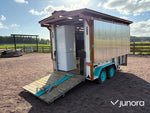 Unik Grillvagn med Kyl/Frys