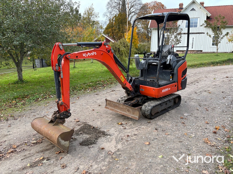 Minigrävare - Kubota KX015-4