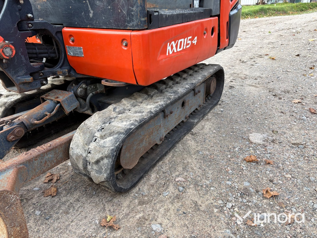 Minigrävare - Kubota KX015-4