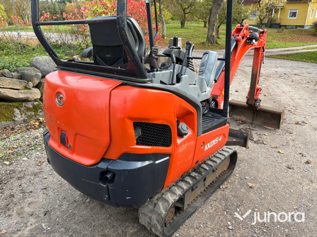 Minigrävare - Kubota KX015-4